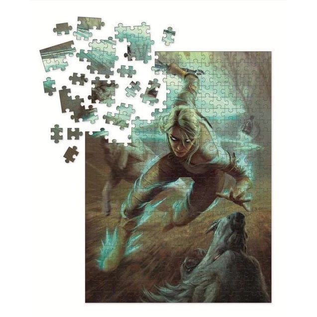 WITCHER 3 WILD HUNT PUZZLE CIRI AND THE WOLVES 761568002836