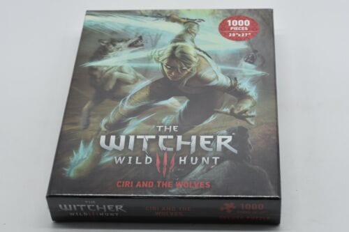WITCHER 3 WILD HUNT PUZZLE CIRI AND THE WOLVES 761568002836