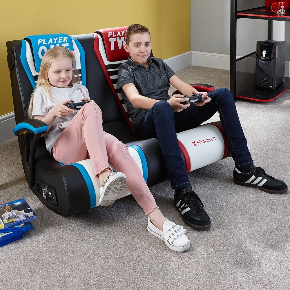 X Rocker Dual Rivals X ROCKER DUAL RIVALS GAMING CHAIR – igabiba