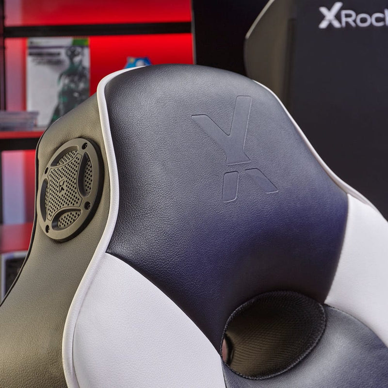 X ROCKER G-FORCE SPORT 2.1 STEREO AUDIO GAMING CHAIR 094338513035